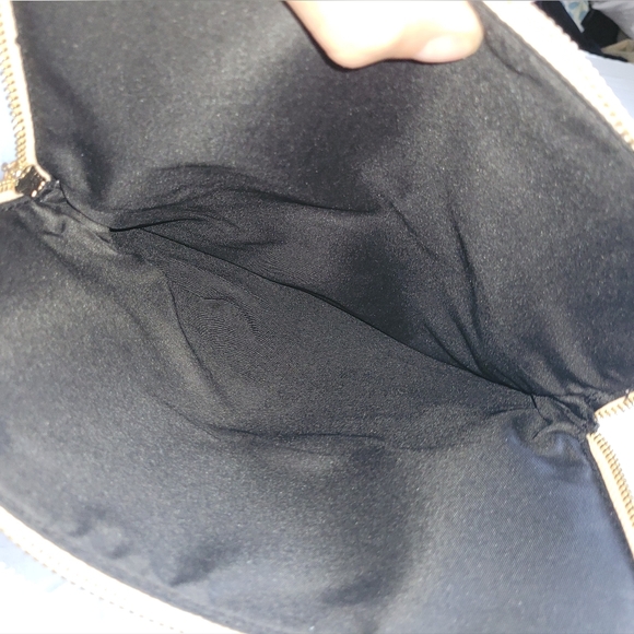 Aldo Chain Strap Handbag Cream Color With Beads - Picture 8 of 16